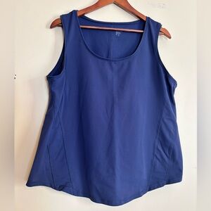 Chicos tank top blouse women’s size XL Chicos size 3 Navy Blue
